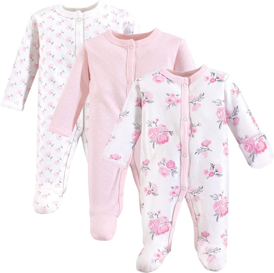 Baby-Girls Cotton Preemie Sleep and Play