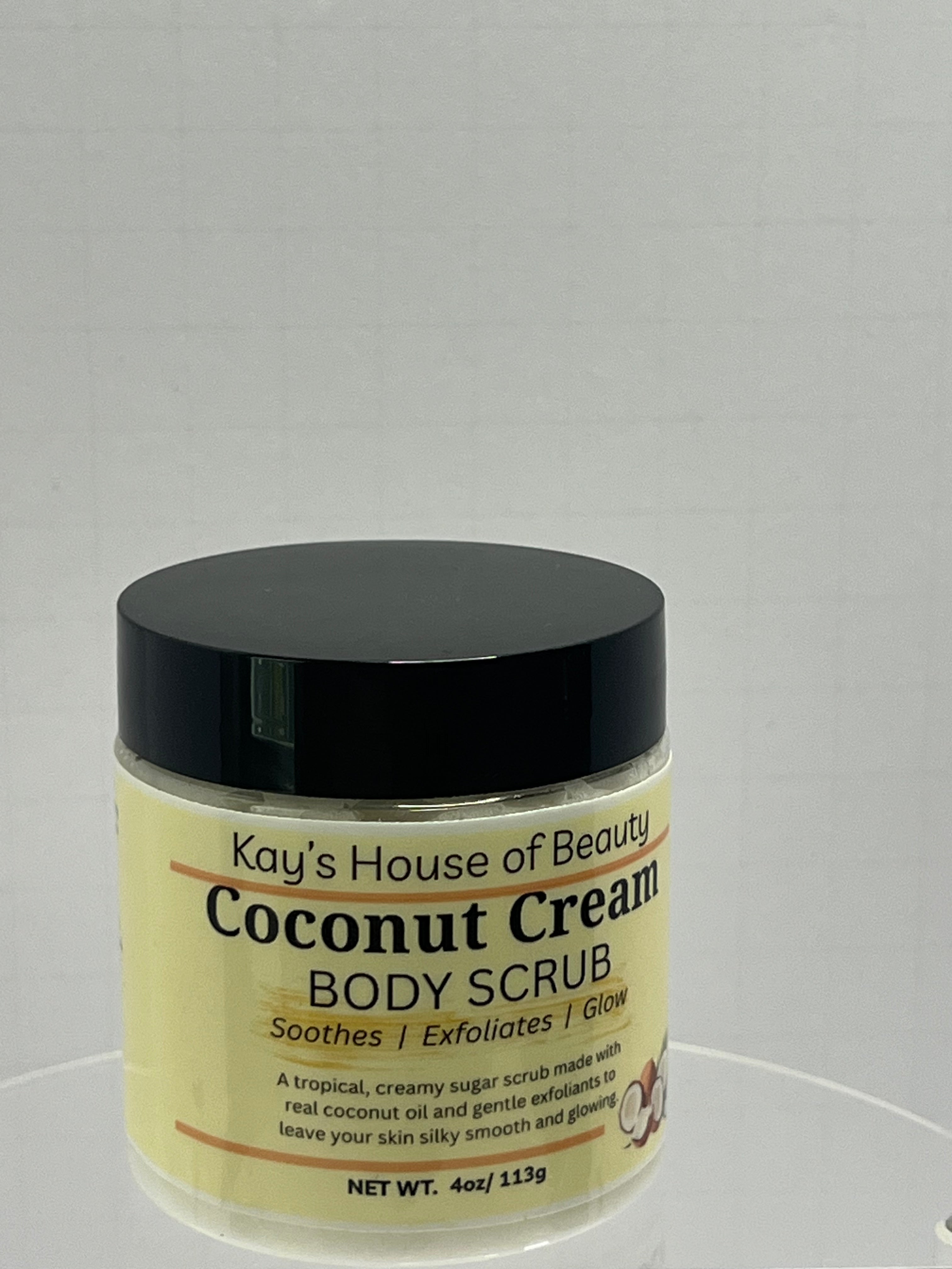 Coconut Cream Body Scrub